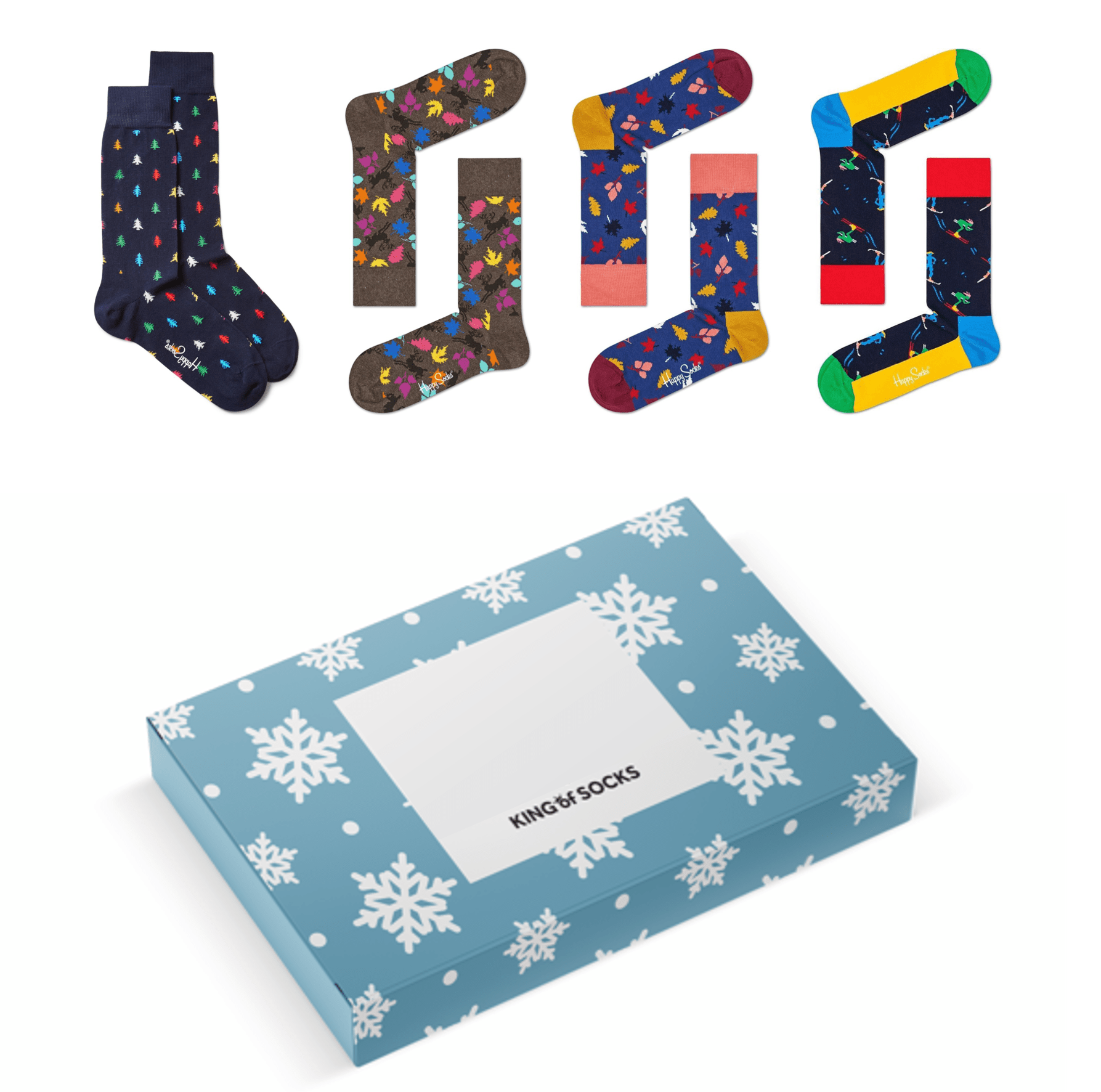 Happy Socks 4-pack Winter | Gratis Thuisbezorgd | Morgen in huis! Happy Socks 4-pack Winter | Gratis Thuisbezorgd | Morgen in huis!