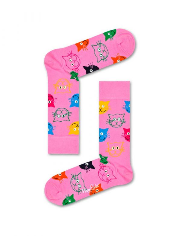 Happy Socks Cat Sok - Roze Heren & Dames kopen?