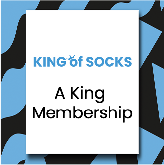 Membership product - Aantal 1 - Maat 36-40 - Voorkeur design grafisch - King of Socks
