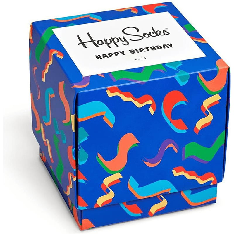 Happy Socks Happy Birthday 3P Giftbox - King of Socks Happy Socks Happy Birthday 3P Giftbox - King of Socks