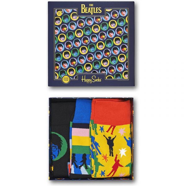 Happy Socks Beatles 3P Giftbox - King of Socks