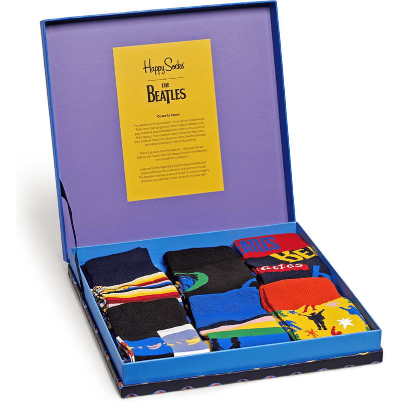 Happy Socks Beatles collector Giftbox - King of Socks Happy Socks Beatles collector Giftbox - King of Socks