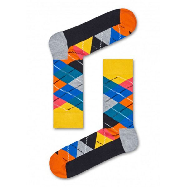 Happy Socks Argyle Sok - Geel Heren & Dames kopen?