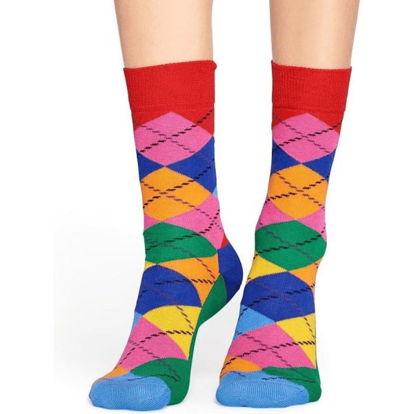 Happy Socks Argyle Multi Sok - Groen Heren & Dames kopen?