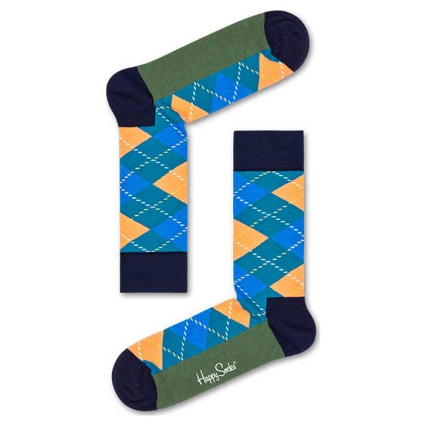 Happy Socks Ruit sok Groen/blauw voor heren en dames: kijk snel!