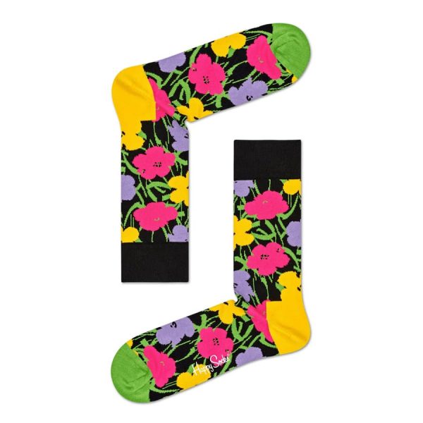 Happy Socks Andy Warhol Flower Sok Multi kopen? King of Socks