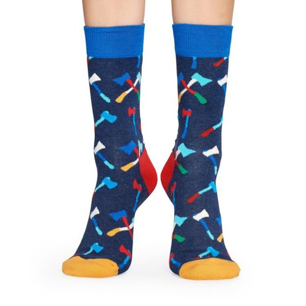 Happy Socks Axe Sok - Blauw Heren & Dames kopen?