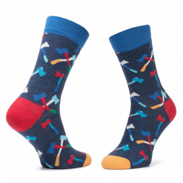 Happy Socks Axe Sok - Blauw Heren & Dames kopen?