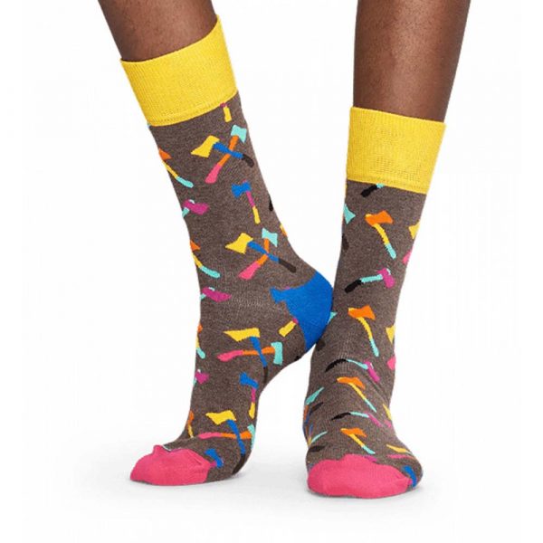Happy Socks Axe Sok - Bruin Heren & Dames kopen?