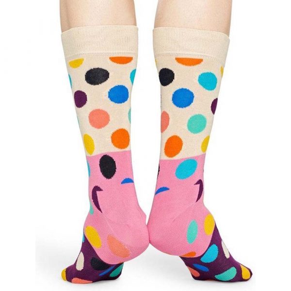 Happy Socks Big Dot Sok - Wit Heren & Dames kopen?