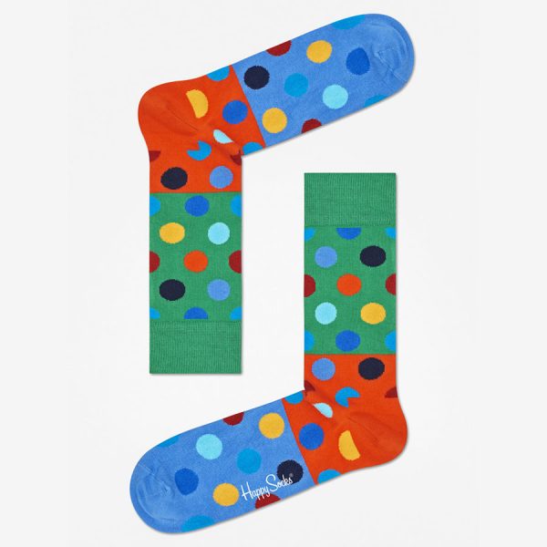 Happy Socks Big Dot Sok - Groen Heren & Dames kopen?