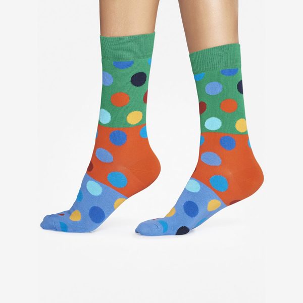 Happy Socks Big Dot Sok - Groen Heren & Dames kopen?