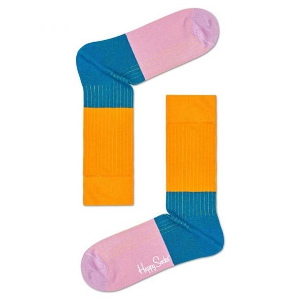 Happy Socks Rib Sok - Oranje Heren & Dames kopen?