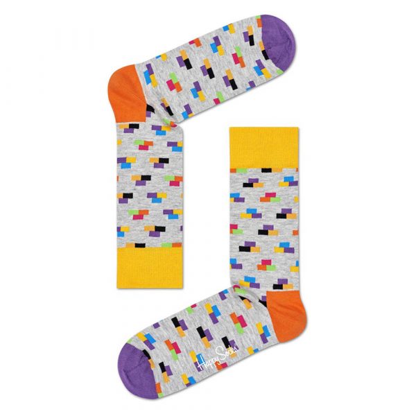 Happy Socks Brick Sok - Grijs Heren & Dames kopen?