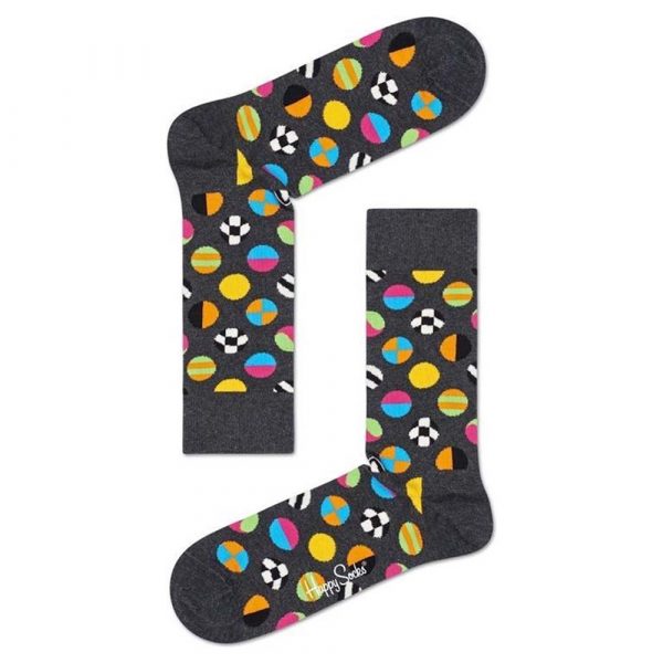 Happy Socks Clash Sok - Grijs Heren & Dames kopen?