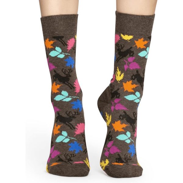 Happy Socks Deer Sok - Bruin Heren & Dames kopen?