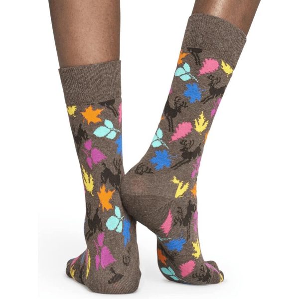 Happy Socks Deer Sok - Bruin Heren & Dames kopen?