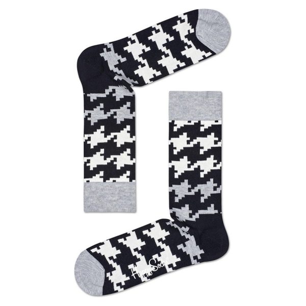 Happy Socks Dogtooth Sok - Zwart Heren & Dames kopen?