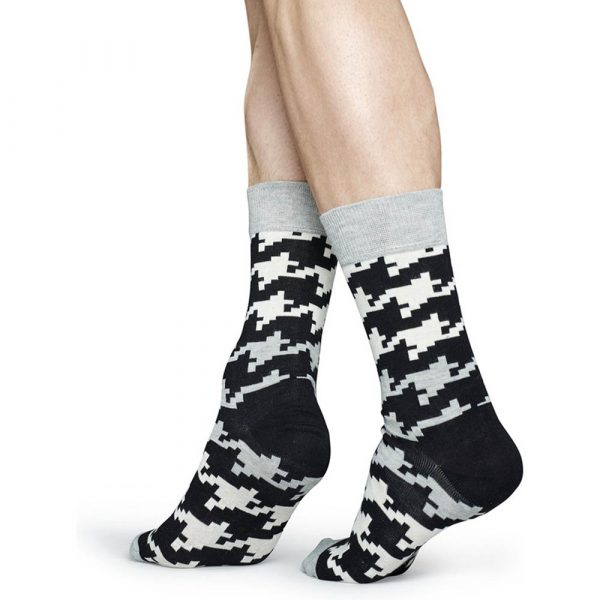 Happy Socks Dogtooth Sok - Zwart Heren & Dames kopen?