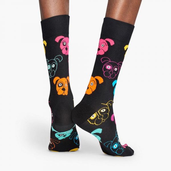 Happy Socks Dog Sok - Zwart Heren & Dames kopen?