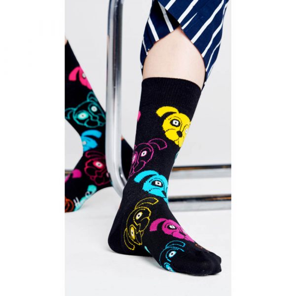 Happy Socks Dog Sok - Zwart Heren & Dames kopen?