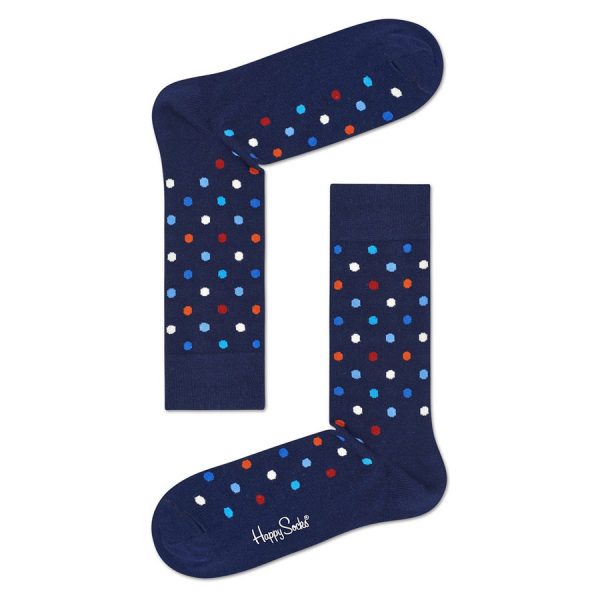 Happy Socks Dot Sok - Donkerblauw Heren & Dames kopen?