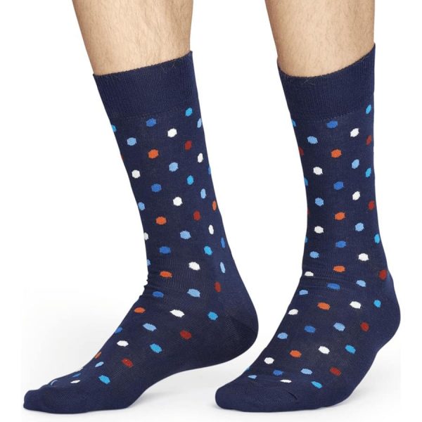 Happy Socks Dot Sok - Donkerblauw Heren & Dames kopen?