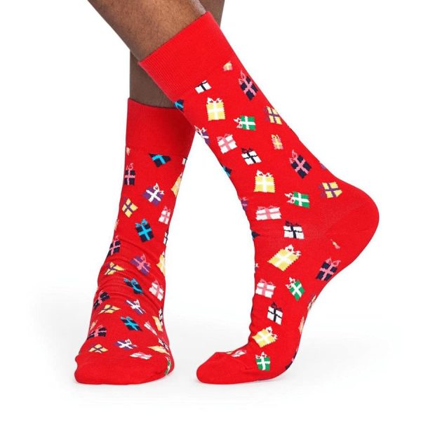 Happy Socks Gift Sok - Rood Heren & Dames kopen?