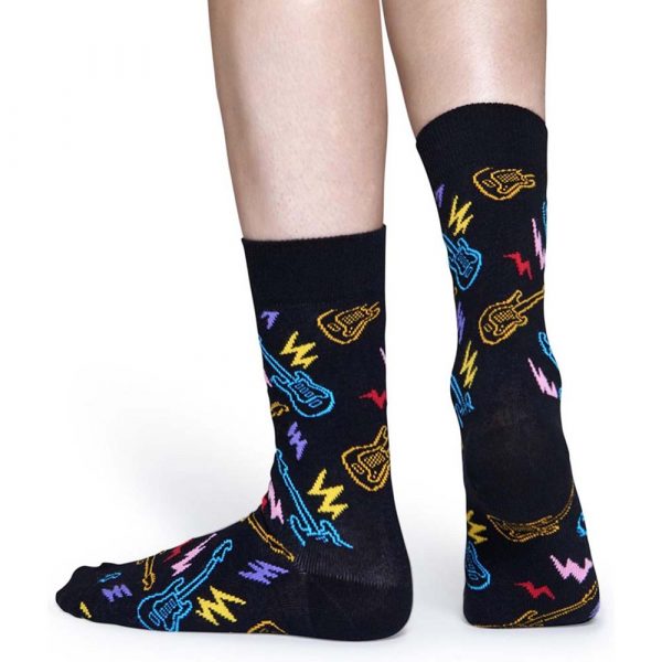 Happy Socks Guitarra Sok - Zwart Heren & Dames kopen?