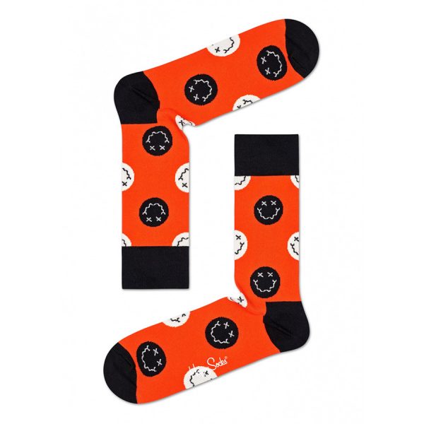 Happy Socks Spooky Smile Sok - Oranje Heren & Dames kopen?