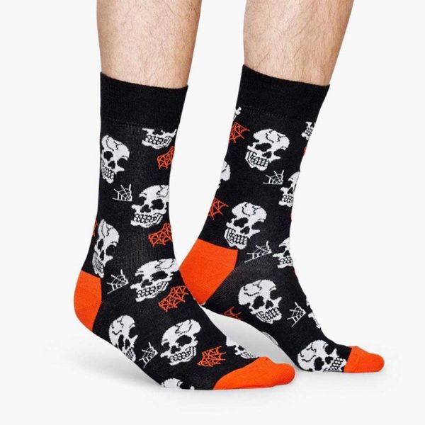 Happy Socks Haloween Sok - Oranje Heren & Dames kopen?