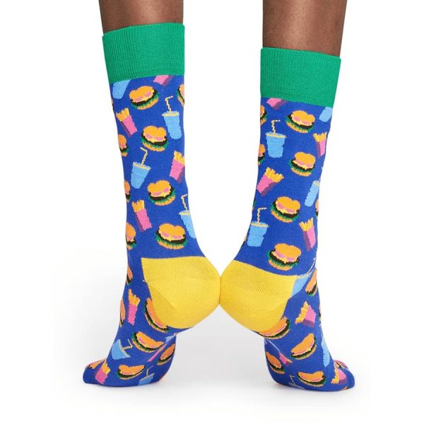 Happy Socks Hamburger Sok - Paars Heren & Dames kopen?