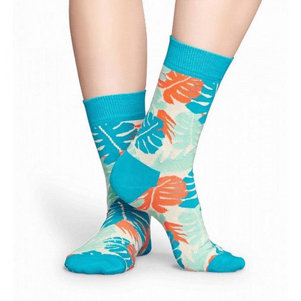 Happy Socks Jungle Sok - Lichtblauw Heren & Dames kopen?