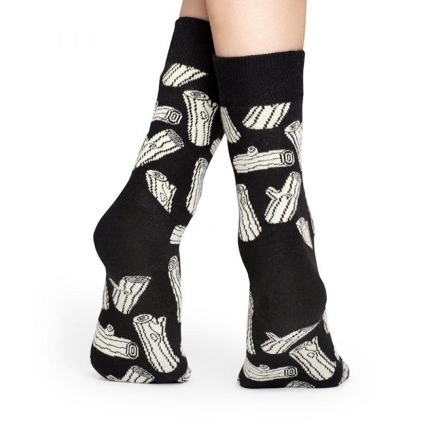 Happy Socks Logs Sok - Zwart Heren & Dames kopen?