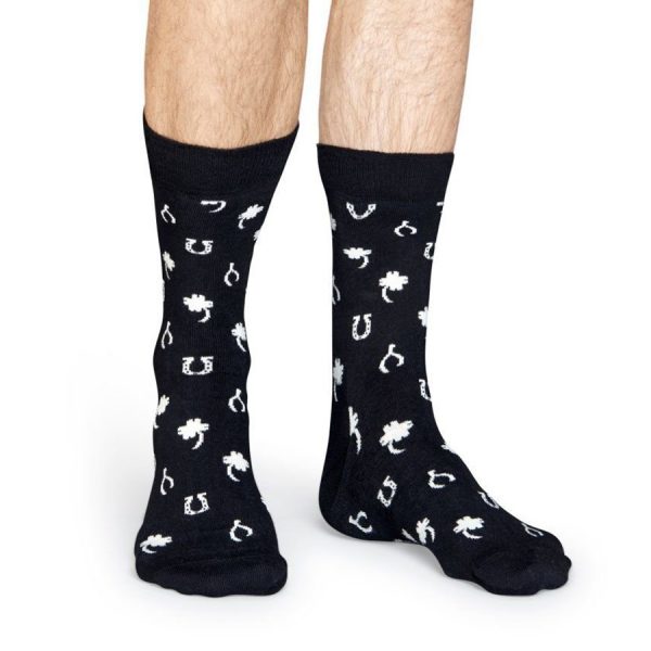 Happy Socks Lucky Sok - Zwart Heren & Dames kopen?