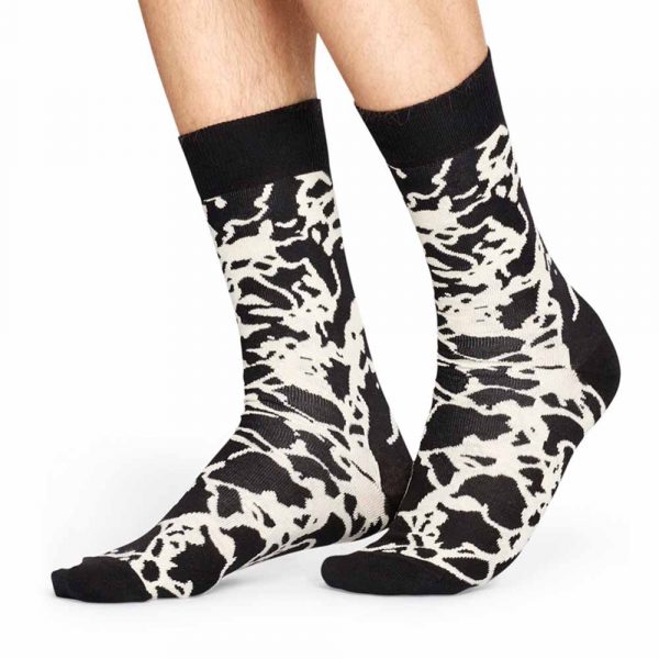 Happy Socks Marble Sok - Zwart Heren & Dames kopen?