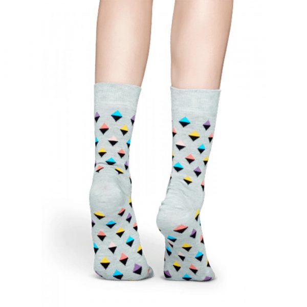 Happy Socks Mini Diamond Sok - Grijs Heren & Dames kopen?