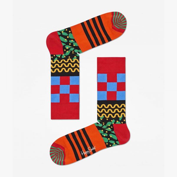 Happy Socks Mix Max Anniversary Sok Rood kopen? Klik hier
