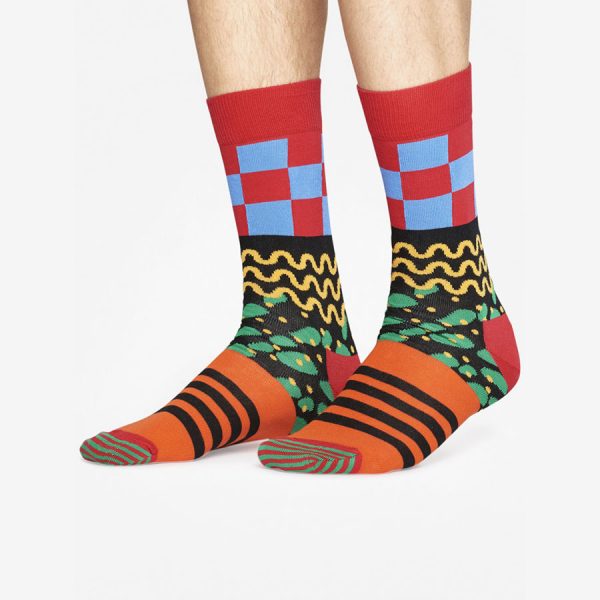 Happy Socks Mix Max Anniversary Sok Rood kopen? Klik hier