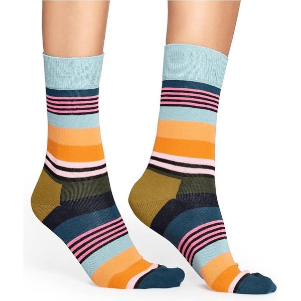 Happy Socks Multi Stripe Sok - Groen Heren & Dames kopen?