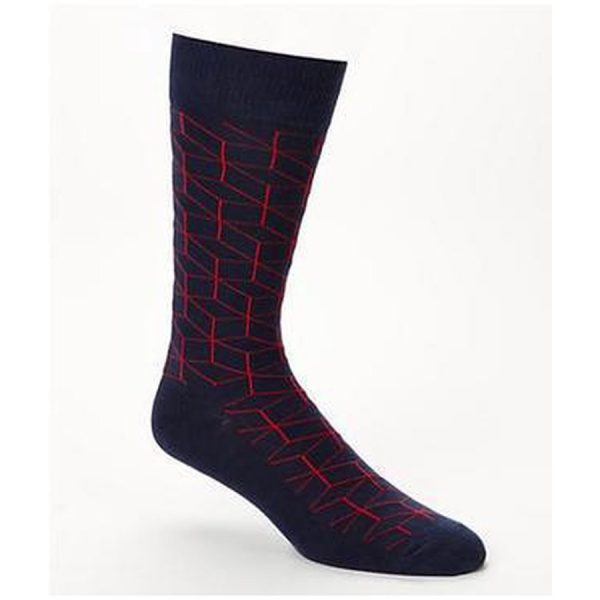 Happy Socks Optic Sok - Blauw Heren & Dames kopen?
