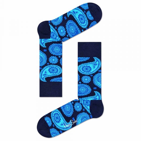 Happy Socks Paisley Sok - Donkerblauw Heren & Dames kopen?
