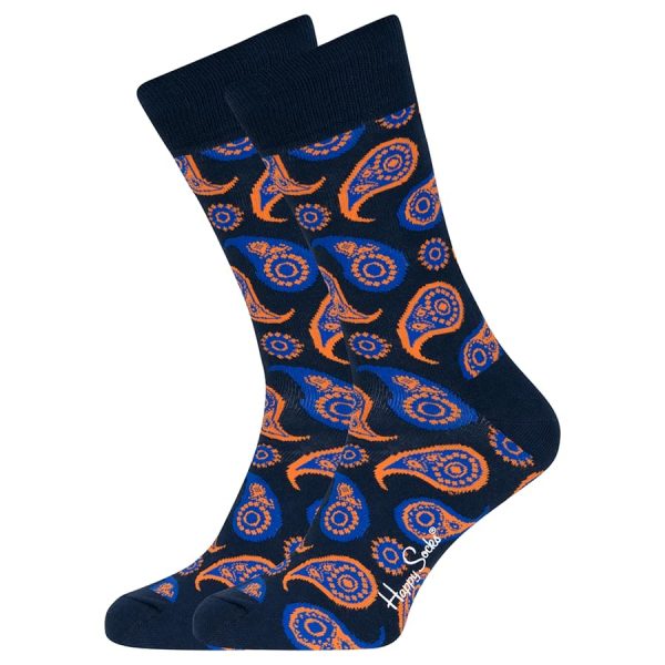 Happy Socks Paisley Sok - Donkerblauw Heren & Dames kopen?