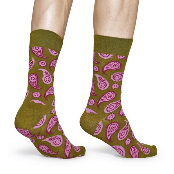 Happy Socks Paisley Sok - Bruin Heren & Dames kopen?