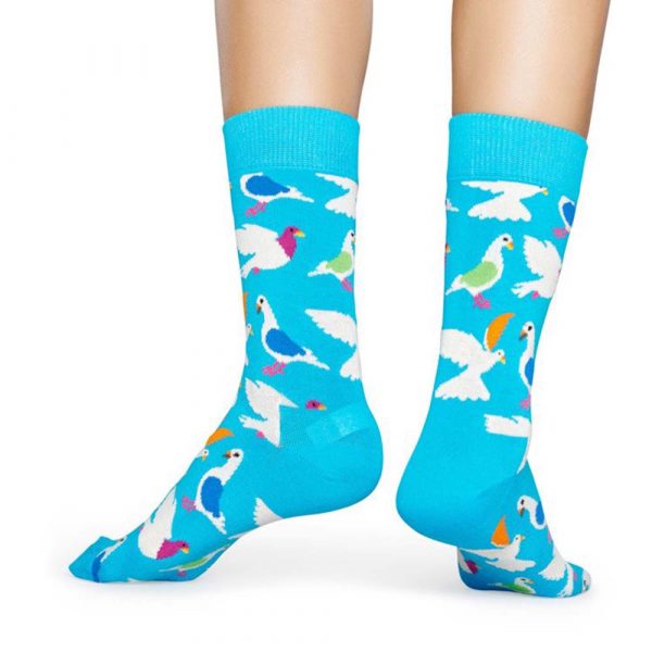 Happy Socks Pigeon Sok - Lichtblauw Heren & Dames kopen?