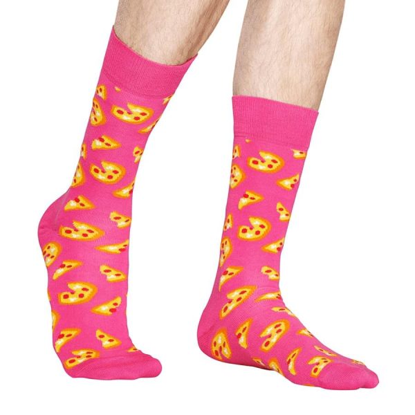 Happy Socks Pizza Sok - Roze Heren & Dames kopen?