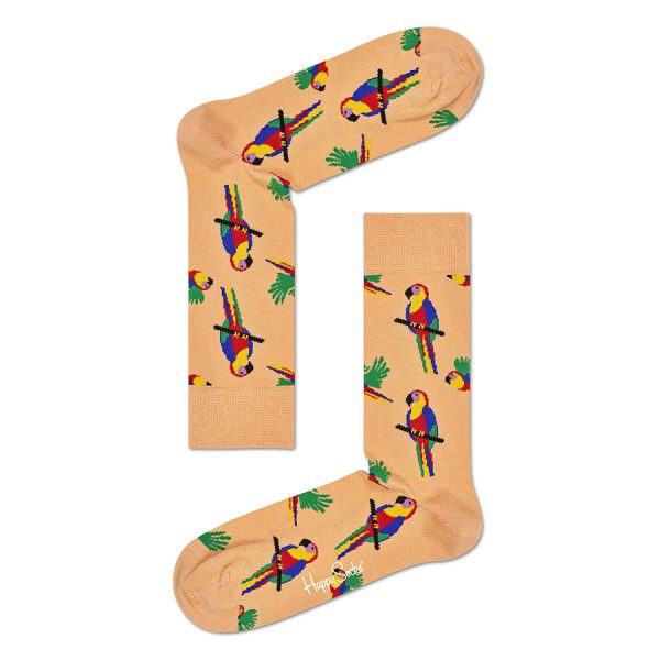 Happy Socks Parrot Sok - Zalmroze Heren & Dames kopen?