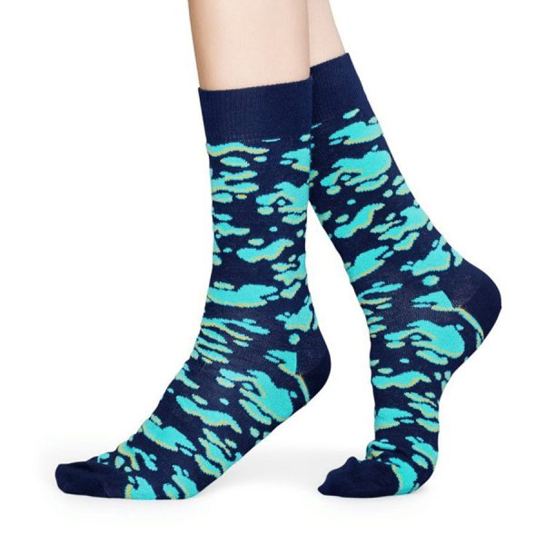 Happy Socks Puddle Sok - Donkerblauw Heren & Dames kopen?