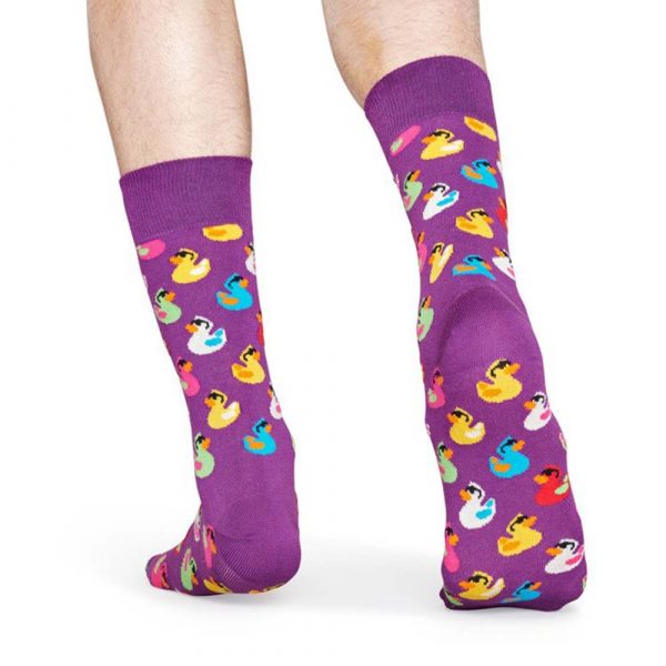 Happy Socks Rubber Duck Sok - Paars Heren & Dames kopen?