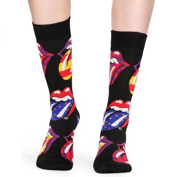 Happy Socks x Rolling Stones Big Mouth Zwart Heren & Dames kopen?